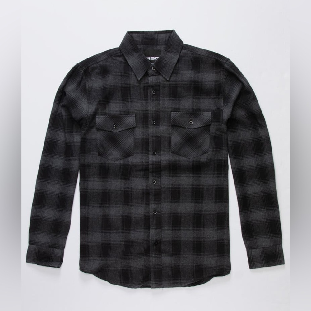 NWT Tilly’s RSQ Plaid Mens Flannel Sz S
